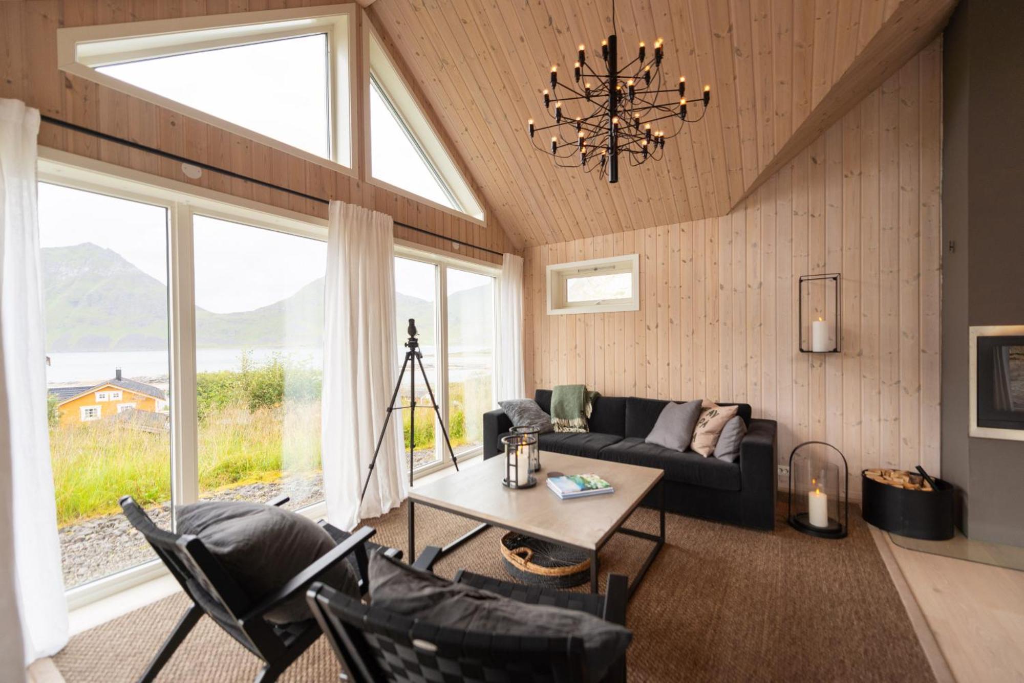 Haukland Beach Panorama Offersoya Luaran gambar