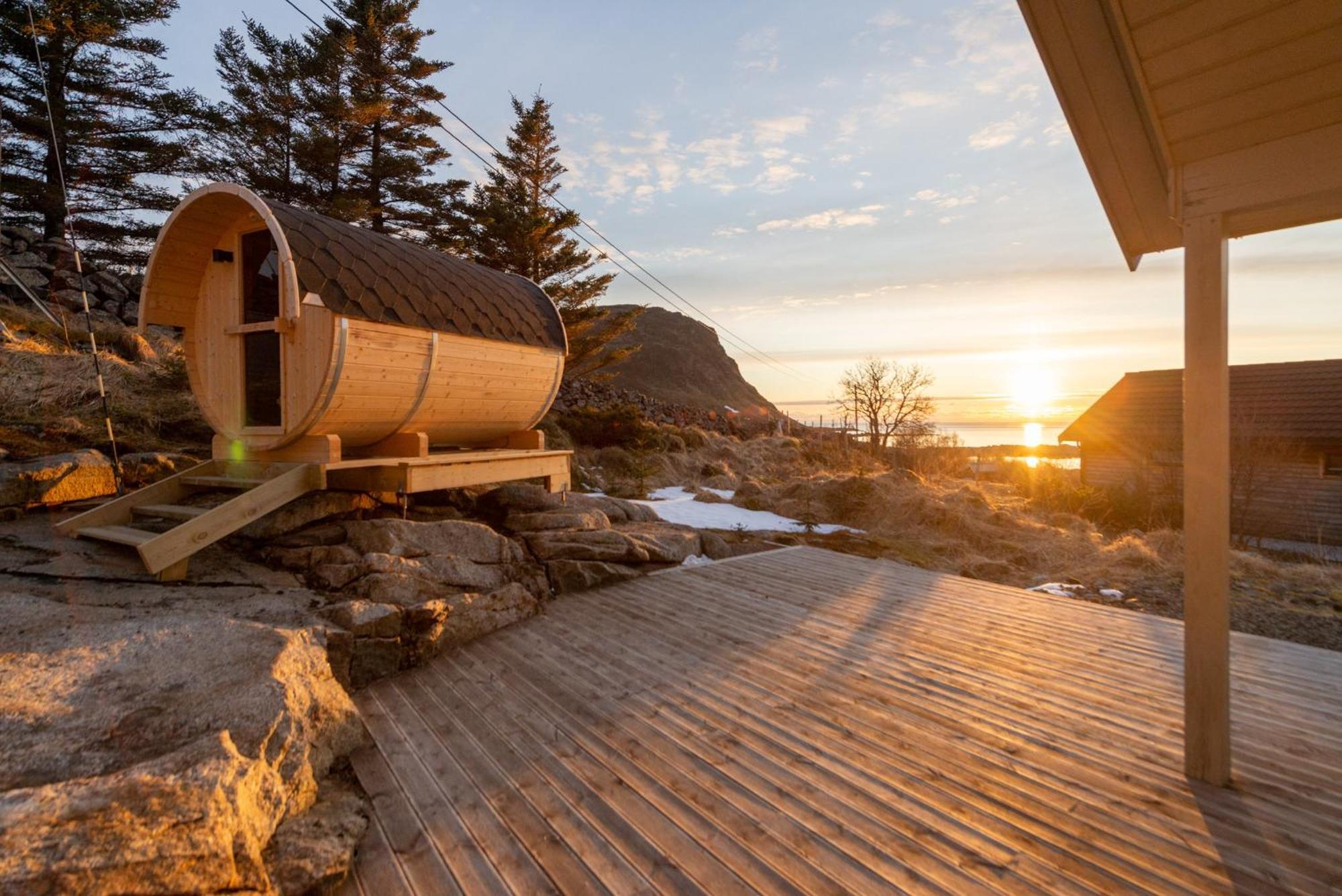 Haukland Beach Panorama Offersoya Luaran gambar